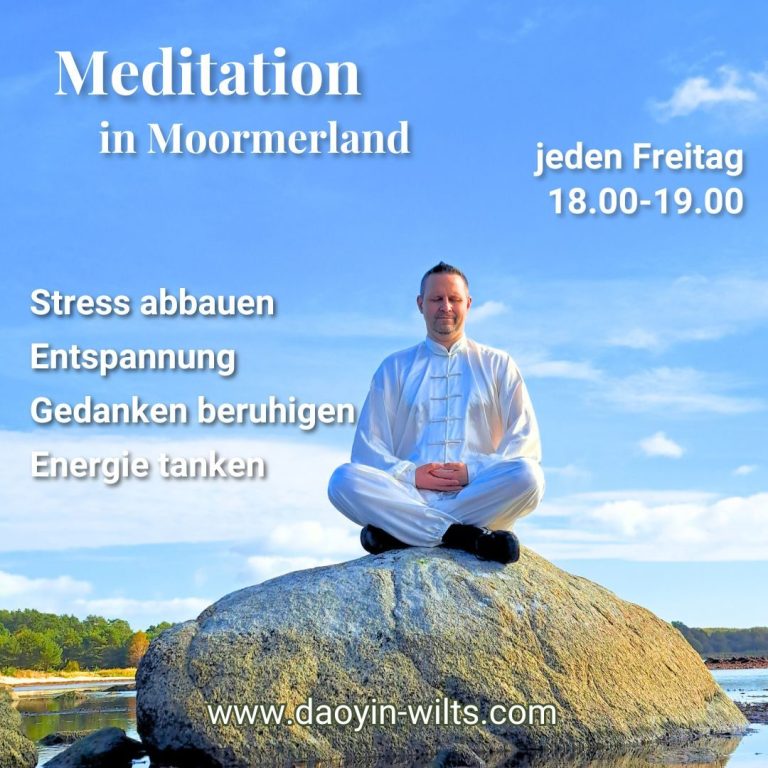 Energiearbeit und Heilmeditation, jeden Freitag von 18:00 bis 19:00 Uhr.